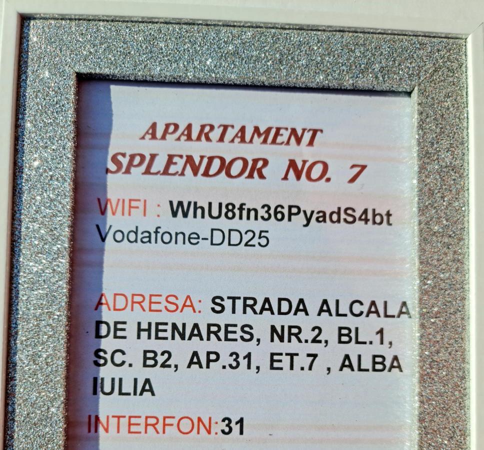 Apartament Splend'Or No7 Alba Iulia Esterno foto